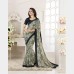 Vinay’s soft Printed Georgette Sharee with embroidered blouse piece  